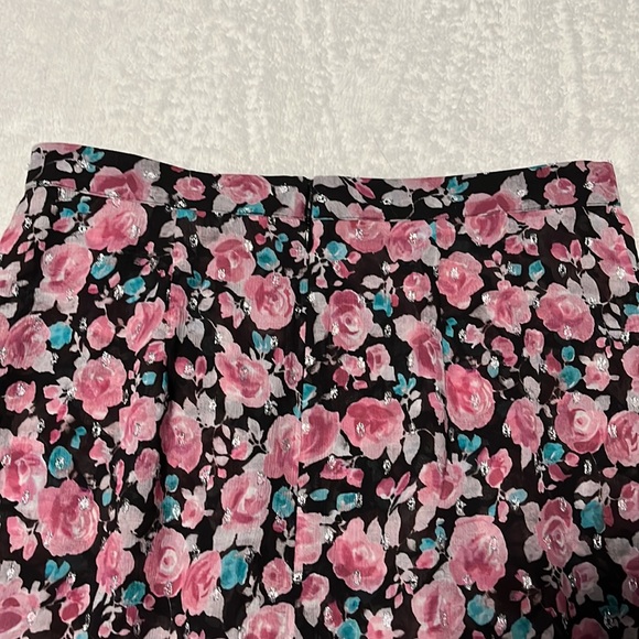 NWOT The Kooples Paris size 1 floral asymmetrical Candy Flower skirt - Picture 9 of 10